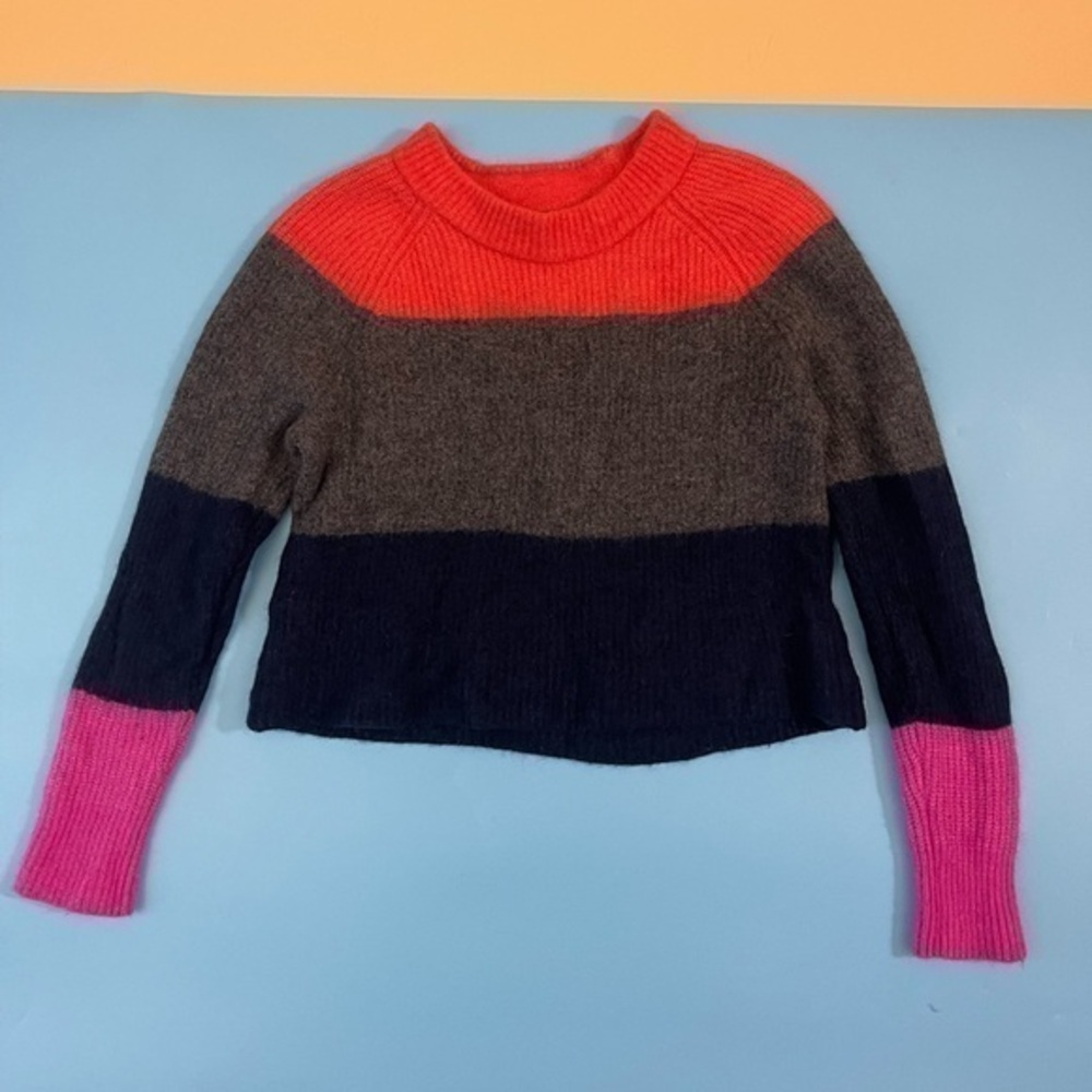 Banana Republic Color/Block Crewneck Sweater